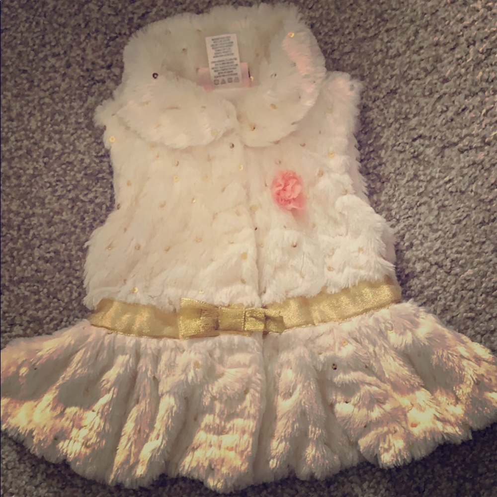 12 months fur vest